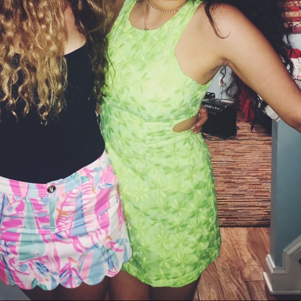 Cut-out dress